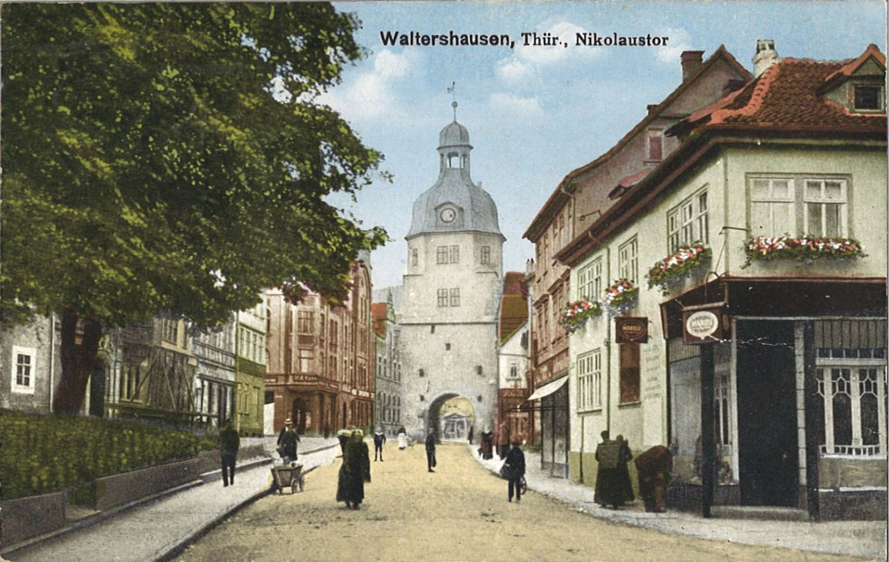 Das jüdische Viertel in Waltershausen